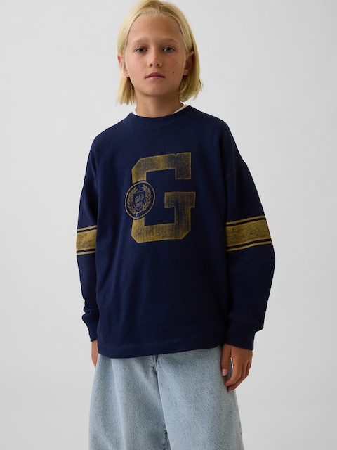 Kids Heavyweight Oversized Graphic T-Shirt