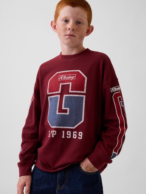 Kids Heavyweight Oversized Graphic T-Shirt