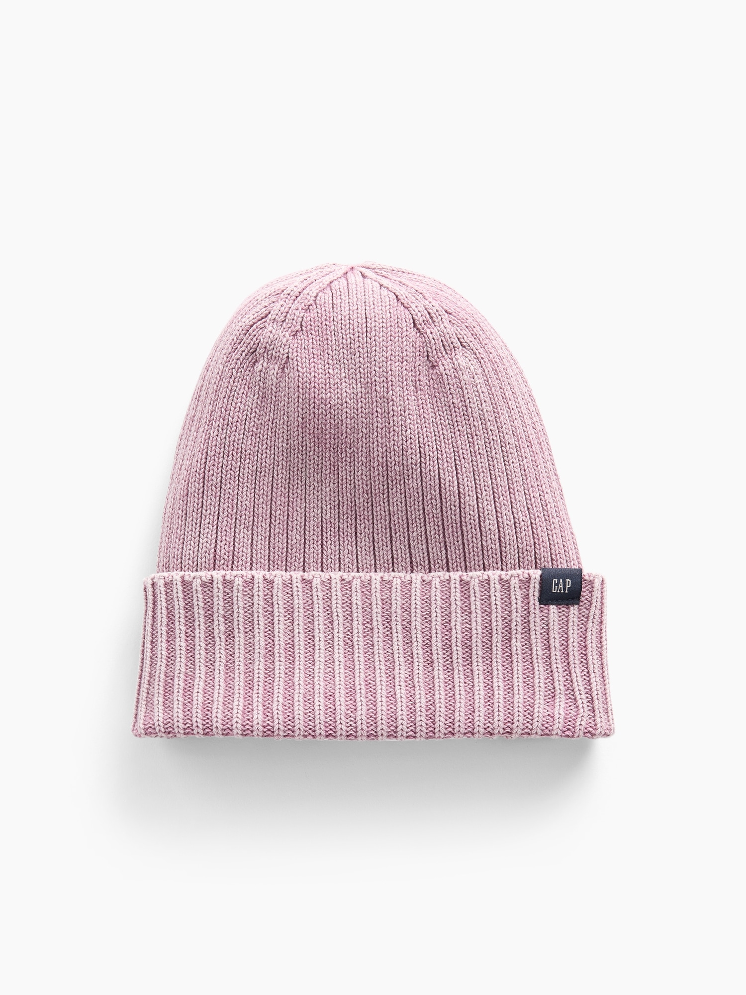 Gap Kids Rib Knit Beanie In Wispy Mauve