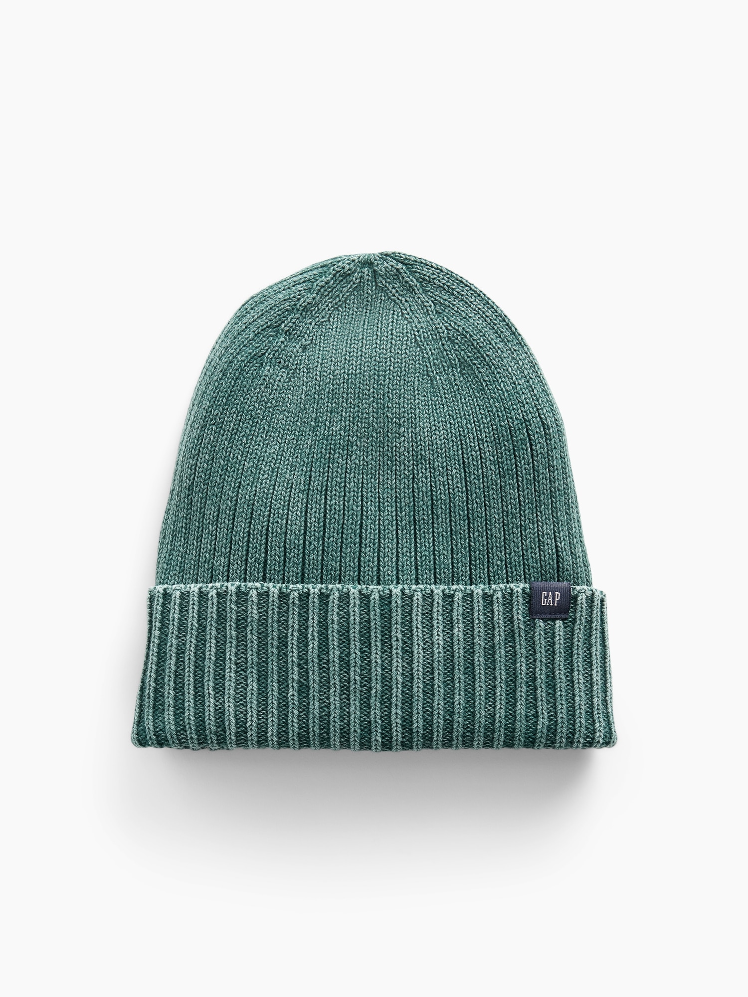 Gap Kids Rib Knit Beanie In Deep Hunter