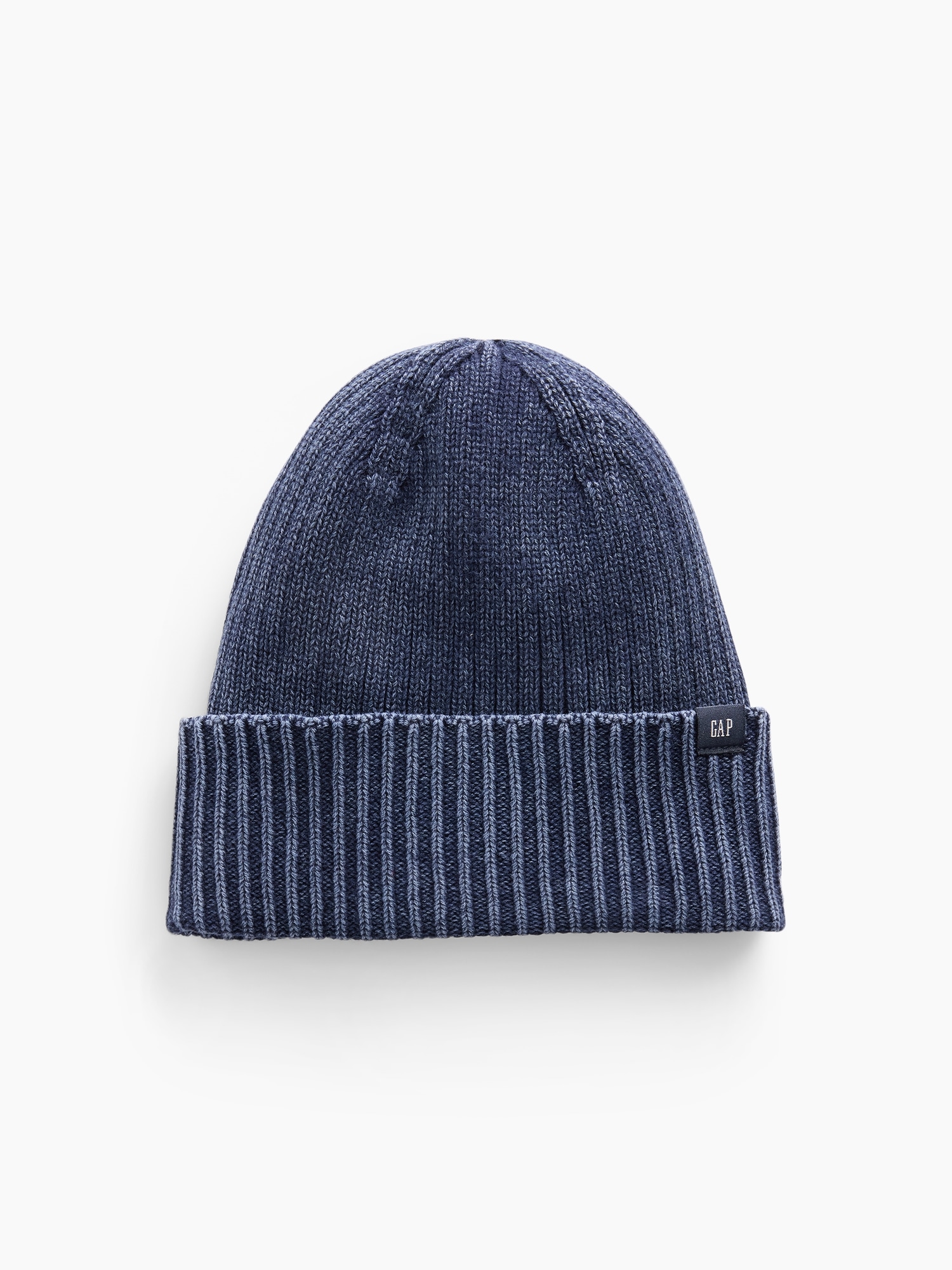 Gap Kids Rib Knit Beanie In Dark Night