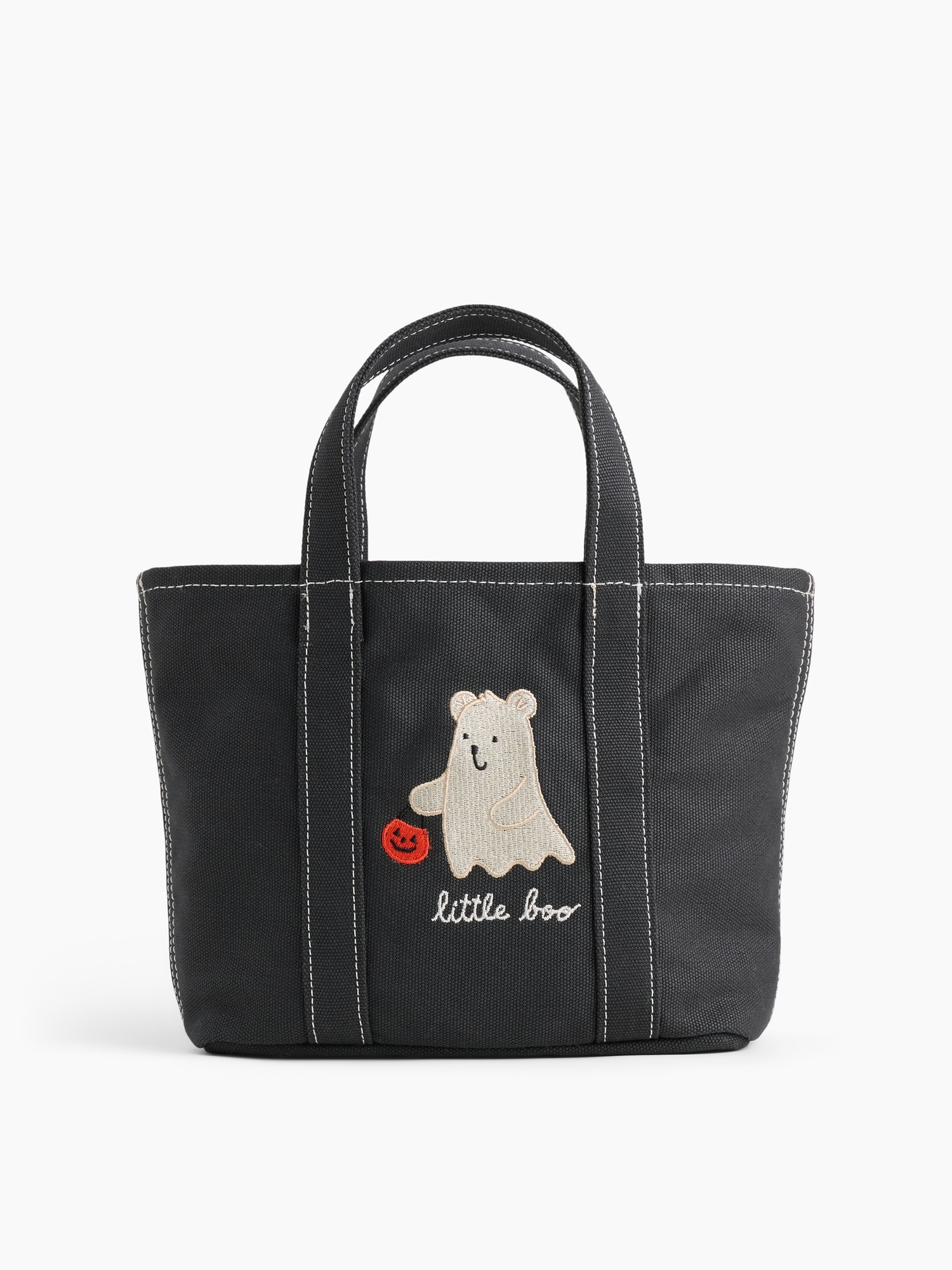 Сумка Gap Halloween Canvas Mini для малышей, цвет: Потёртый чёрный