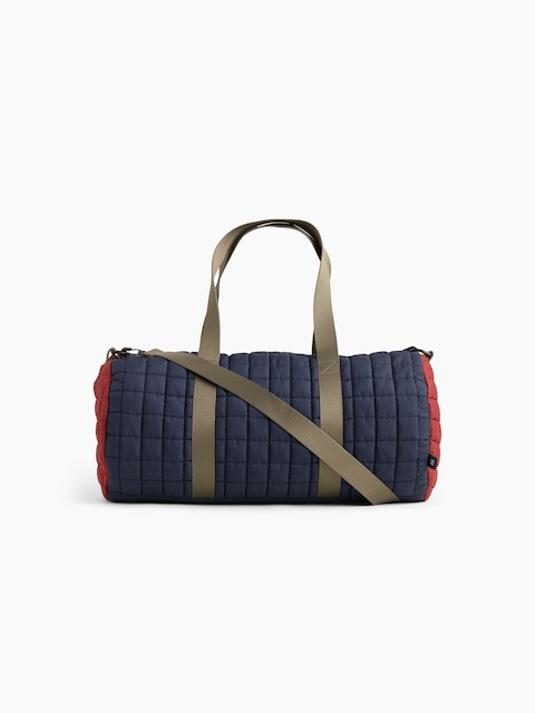 Kids Quilted Colorblock Duffel Bag