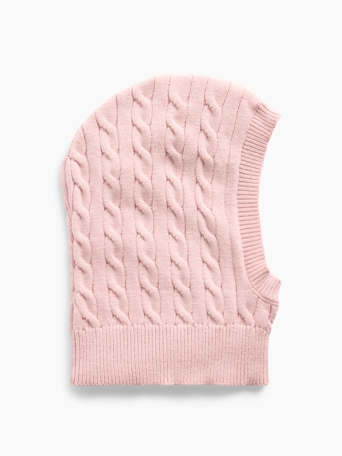 Kids Cable-Knit Hood