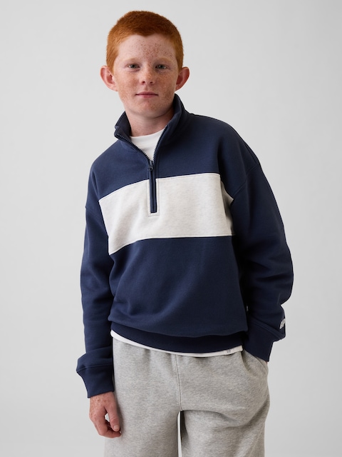 Kids VintageSoft Quarter-Zip Pullover