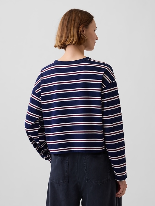 トップス GAP Knit Oversized Crop T-Shirt | Gap