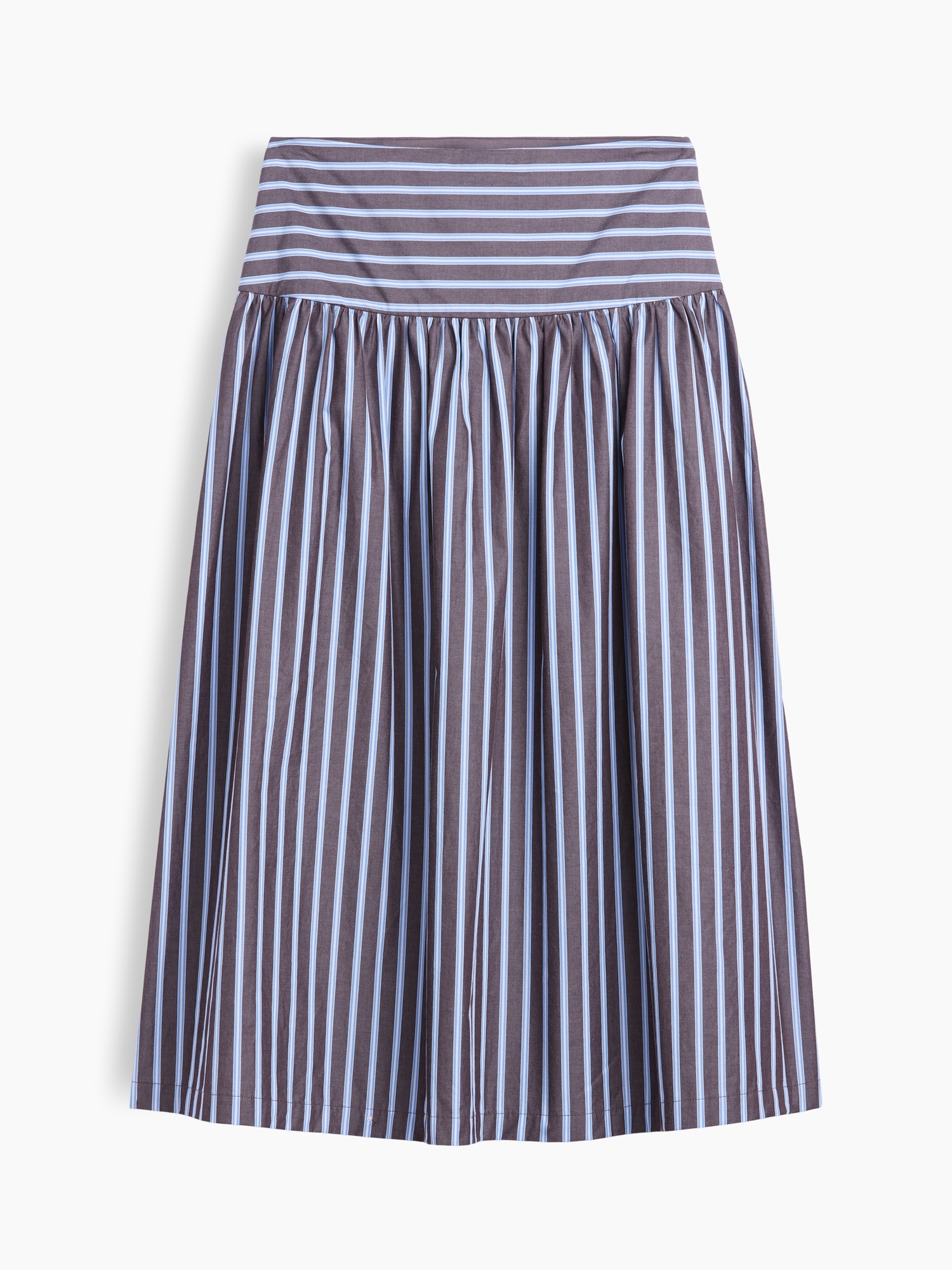 Женские юбки Gap Poplin Drop-Waist Maxi Skirt — фото 6