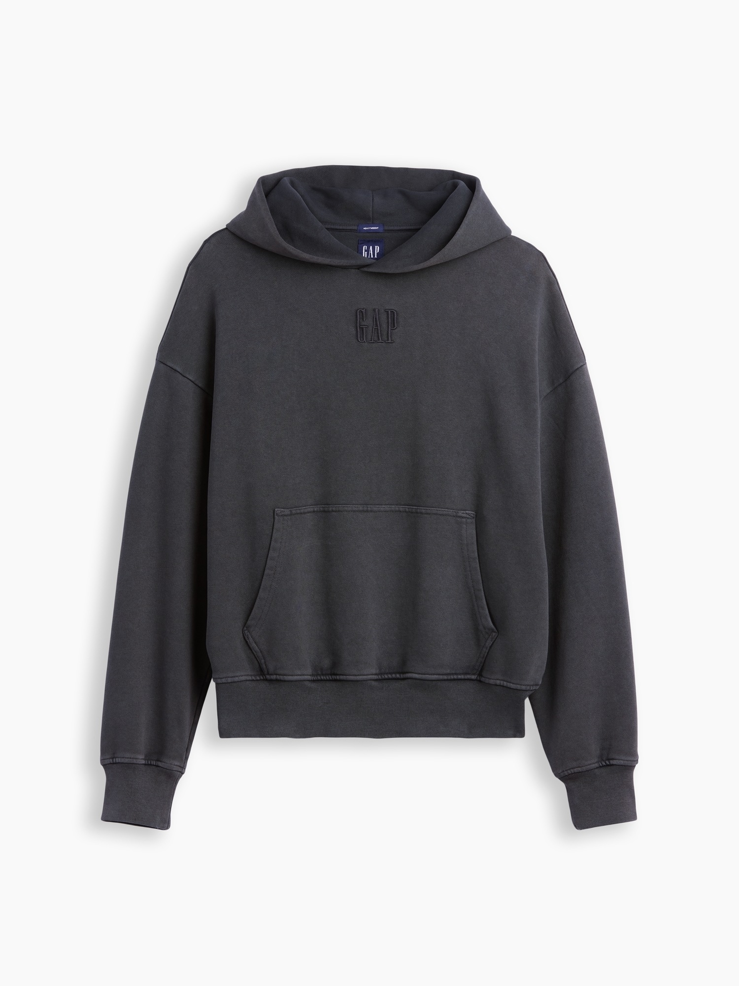 Мужские худи Gap Heavyweight Oversized Logo — фото 5