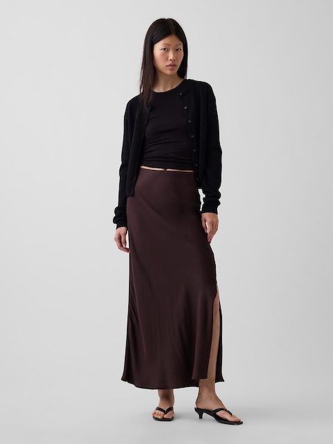 Maxi Slip Skirt