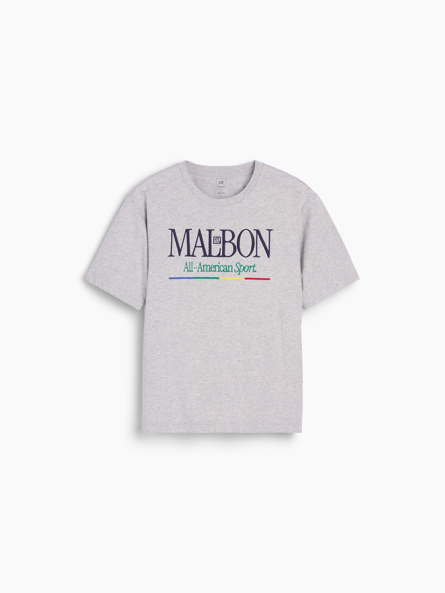 Мужские футболки Gap × Malbon Organic Cotton Logo T-Shirt — фото 6