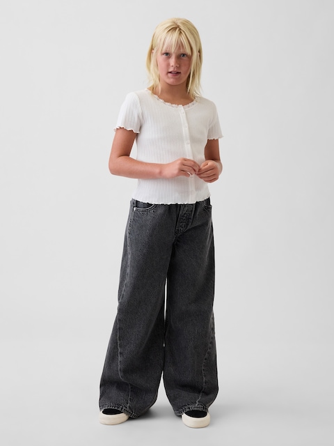 Kids Low Rise Easy Baggy Jeans