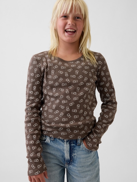 Kids Pointelle T-Shirt