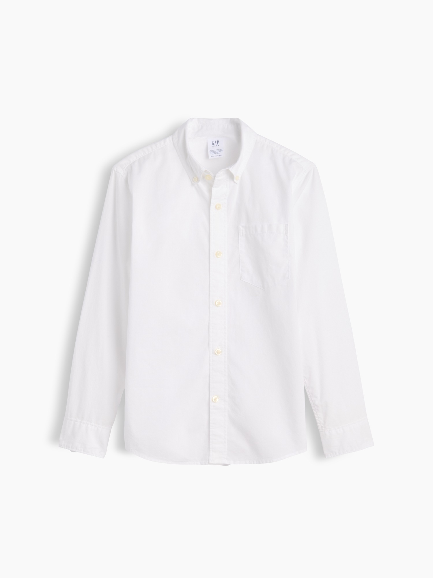 Детские рубашки Gap Kids Poplin Uniform Shirt — фото 2