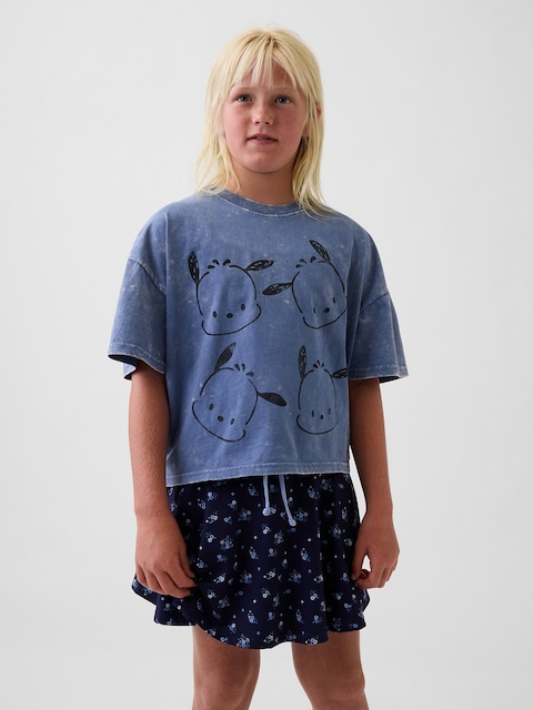 Kids Oversized Boxy Graphic T-Shirt
