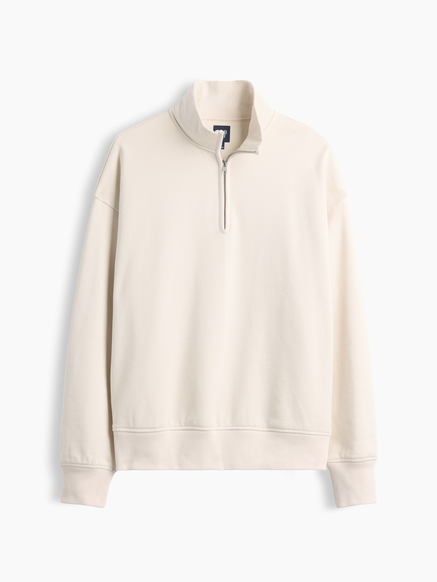 Мужские свитеры Gap Heavyweight Oversized Quarter-Zip Pullover — фото 6