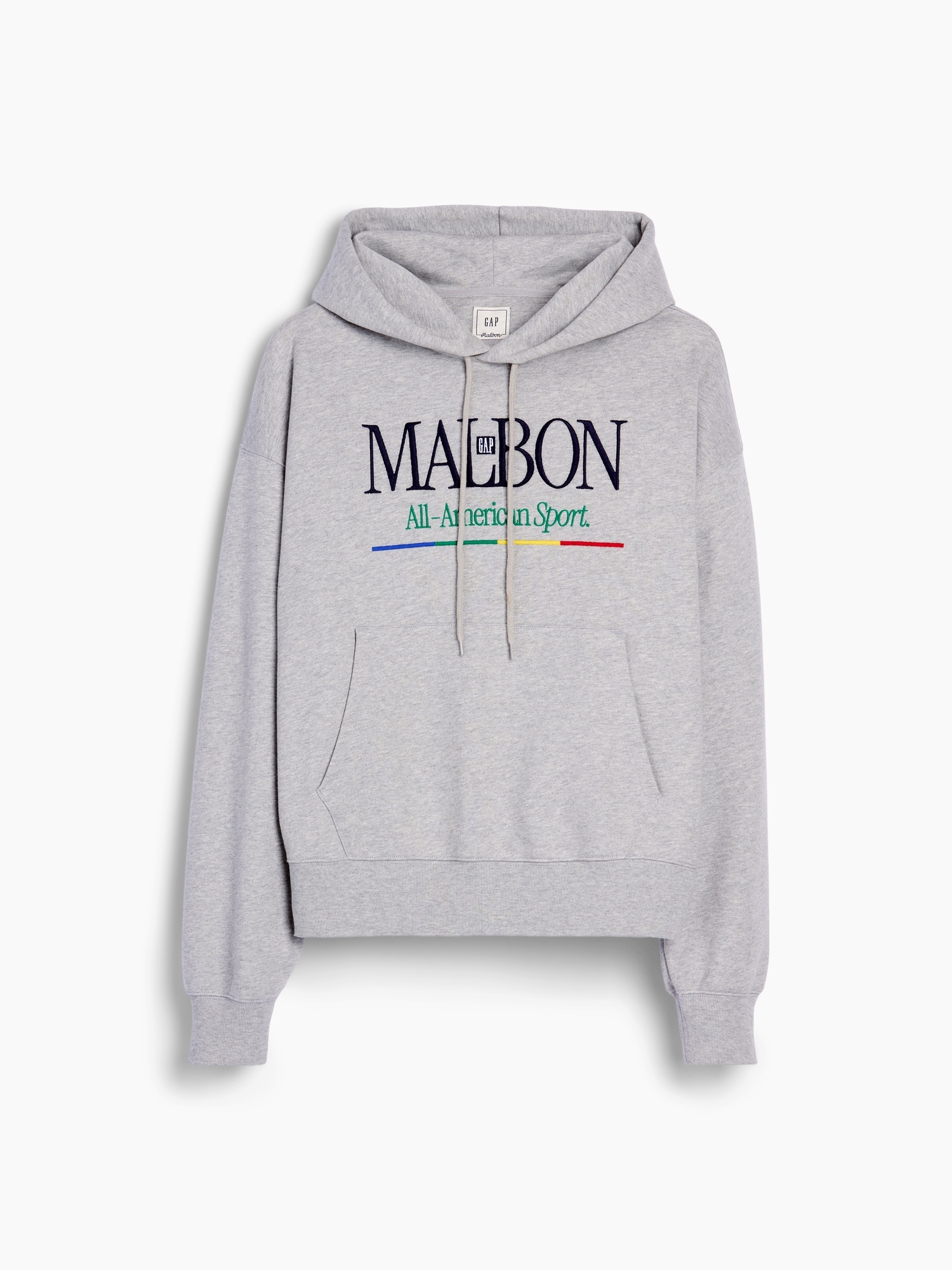 Мужские худи Gap × Malbon Heavyweight Logo — фото 6