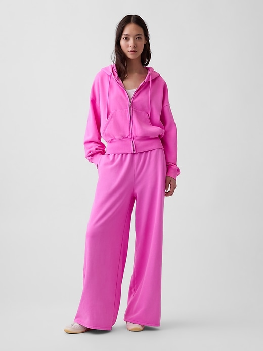 VintageSoft Wedge Zip Hoodie | Gap