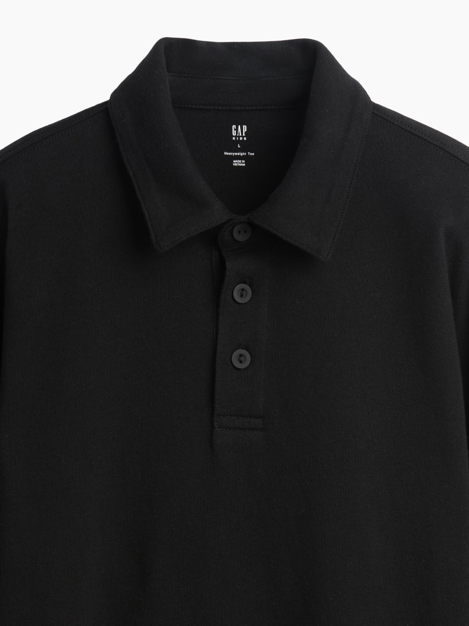 Детские рубашки Gap Kids Heavyweight Relaxed Polo Shirt — фото 5