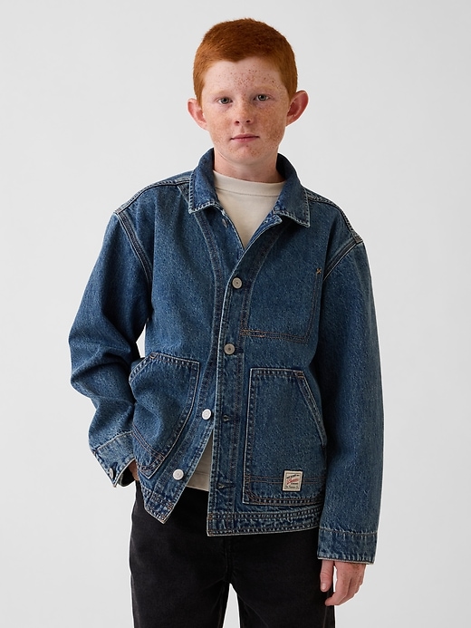 Kids Denim Chore Jacket | Gap