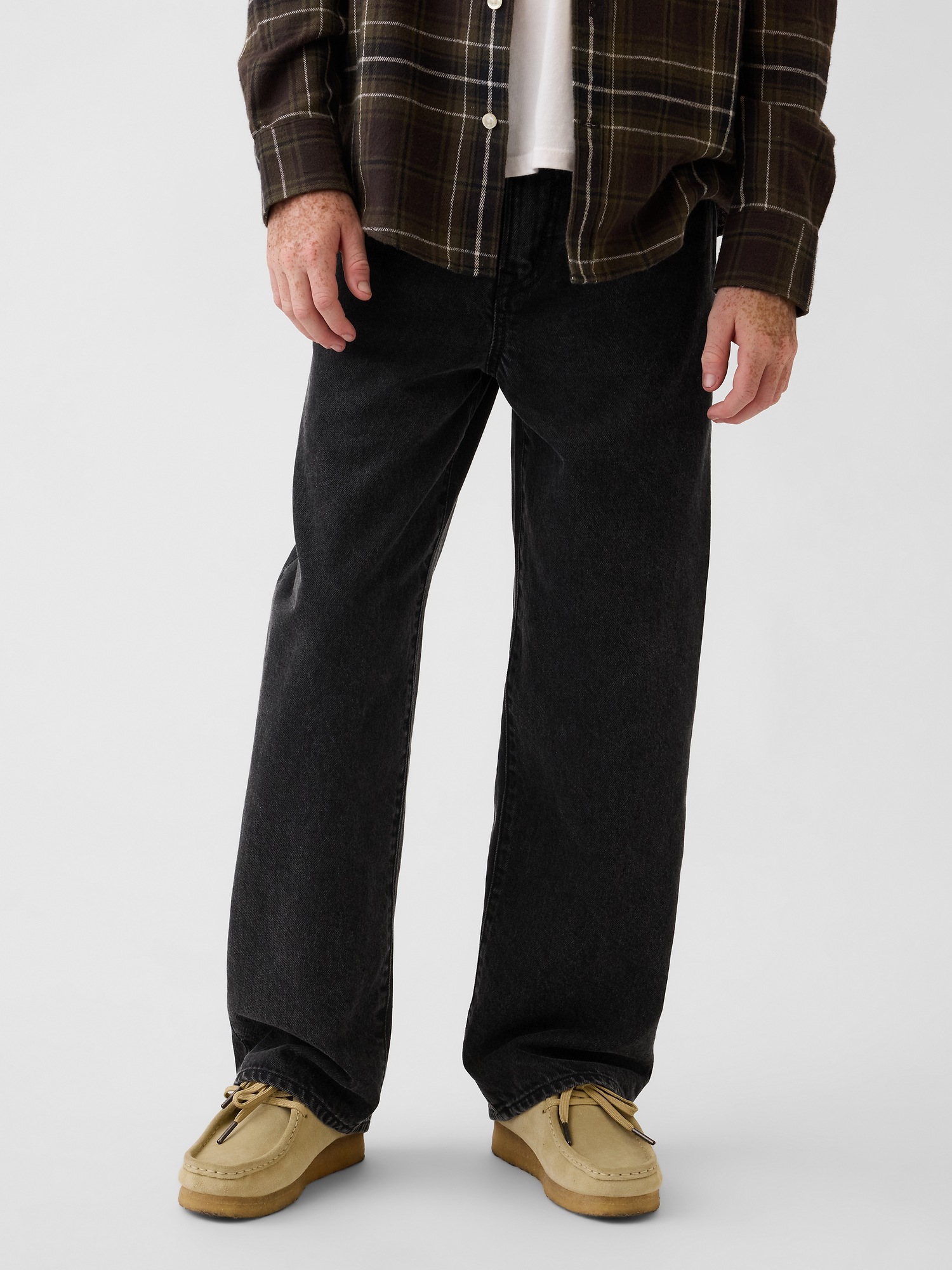 Детские джинсы Gap Kids Baggy Taper Jeans — фото 3