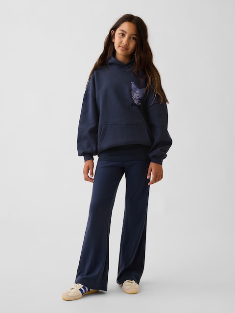 Kids Foldover Flare Leggings