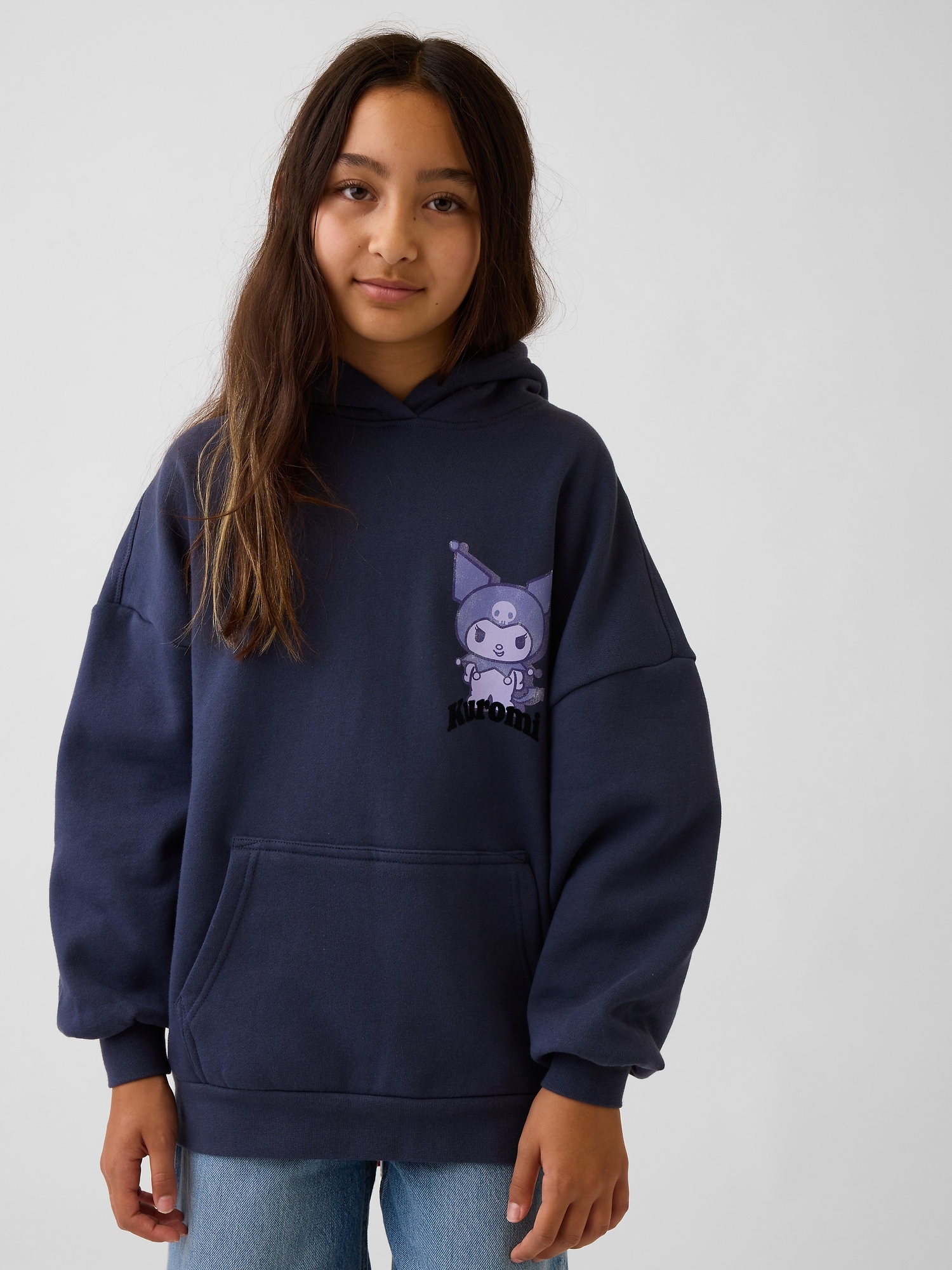 Kids VintageSoft Oversized Hello Kitty Hoodie