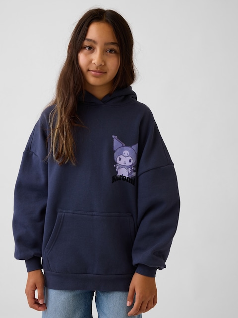Kids VintageSoft Oversized Hello Kitty Hoodie
