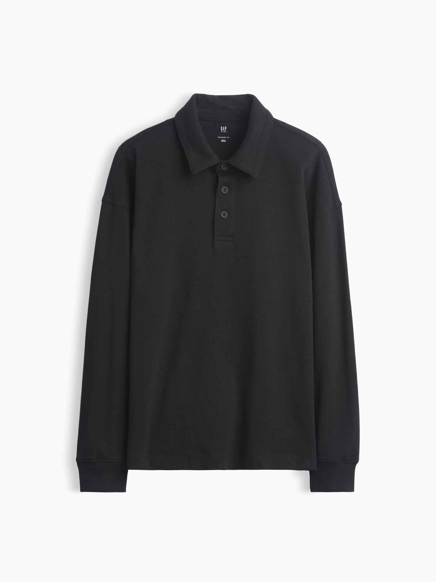 Детские рубашки Gap Kids Heavyweight Relaxed Polo Shirt — фото 2