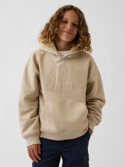 Kids VintageSoft Relaxed Logo Hoodie