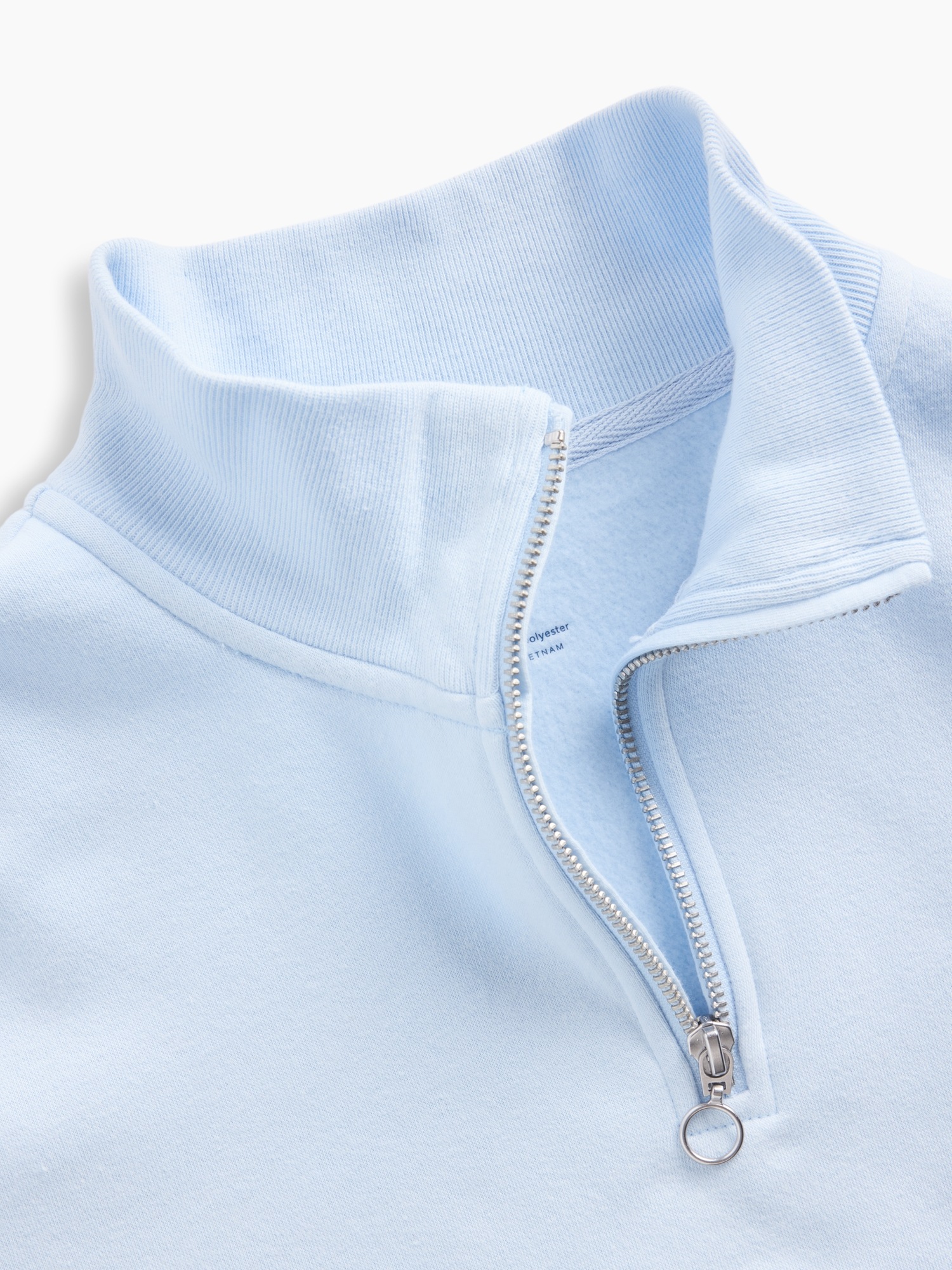 Детский свитер Gap VintageSoft Oversized Quarter-Zip Pullover, цвет: Синий — фото 5