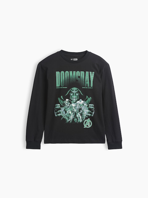 Kids Marvel Relaxed Graphic T-Shirt