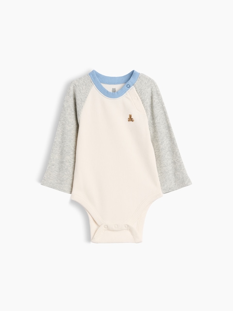 Baby First Favorites TinyRib Raglan Bodysuit