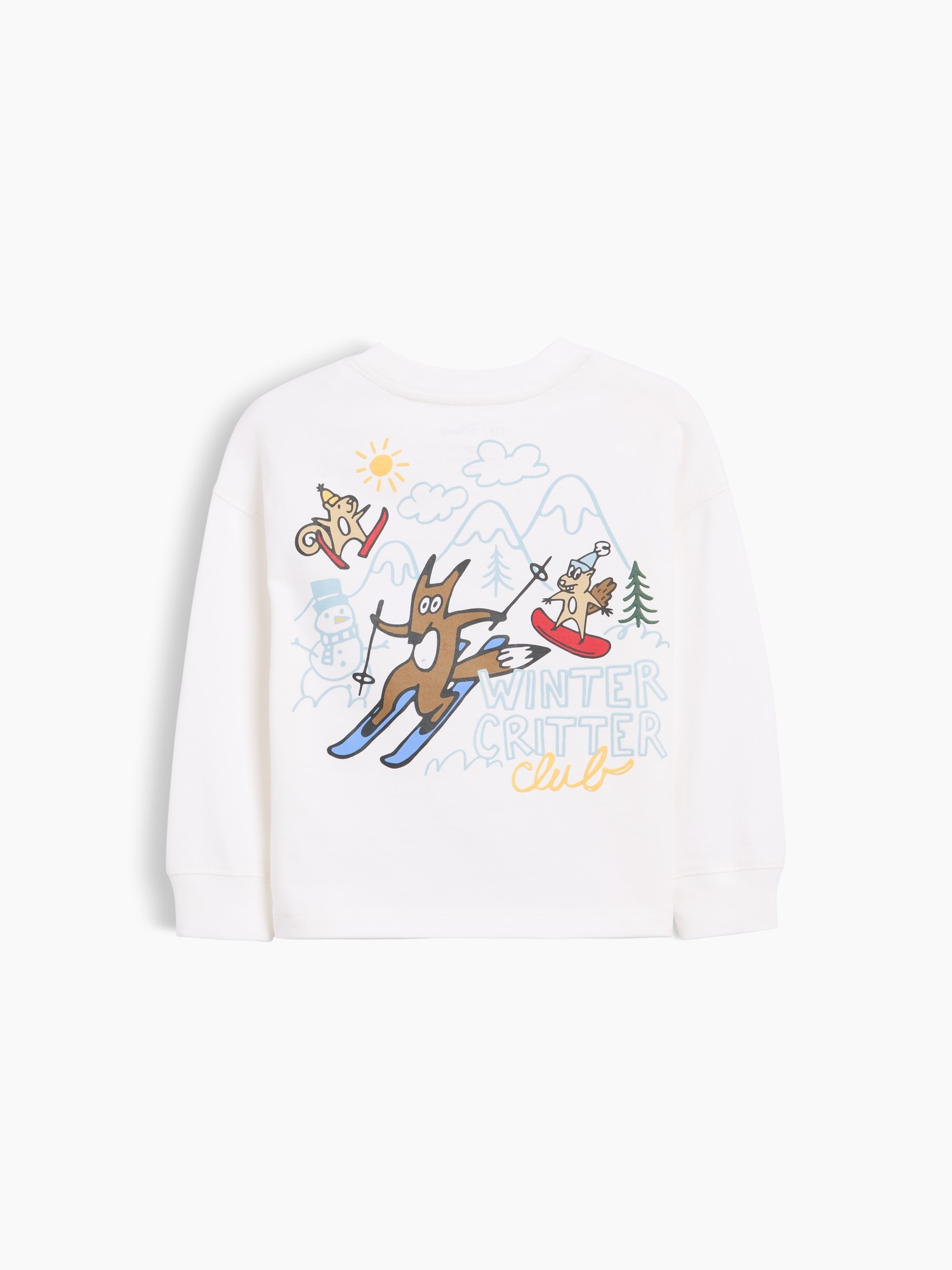 Футболка Gap Graphic T-Shirt для малышей, цвет: Slopes — фото 2