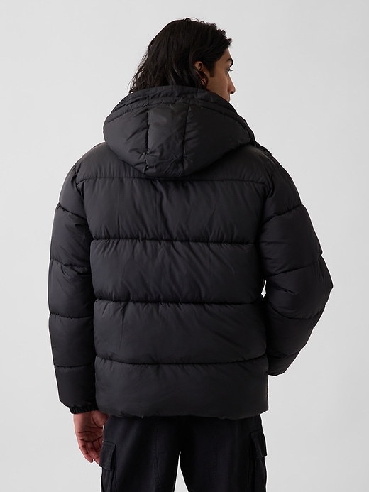 Recycled Heavyweight Puffer Jacket | Gap