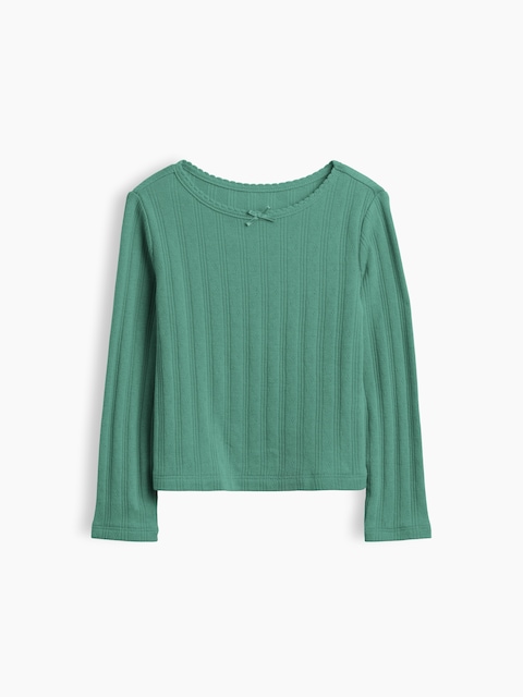 Baby & Toddler Pointelle Rib T-Shirt
