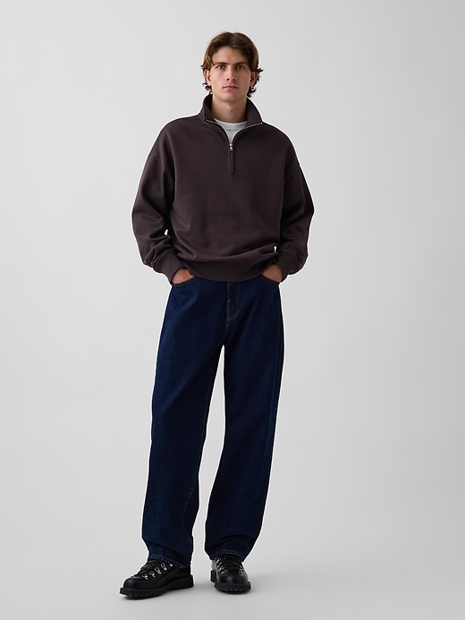 トップス GAP Heavyweight Oversized Quarter-Zip Pullover | Gap