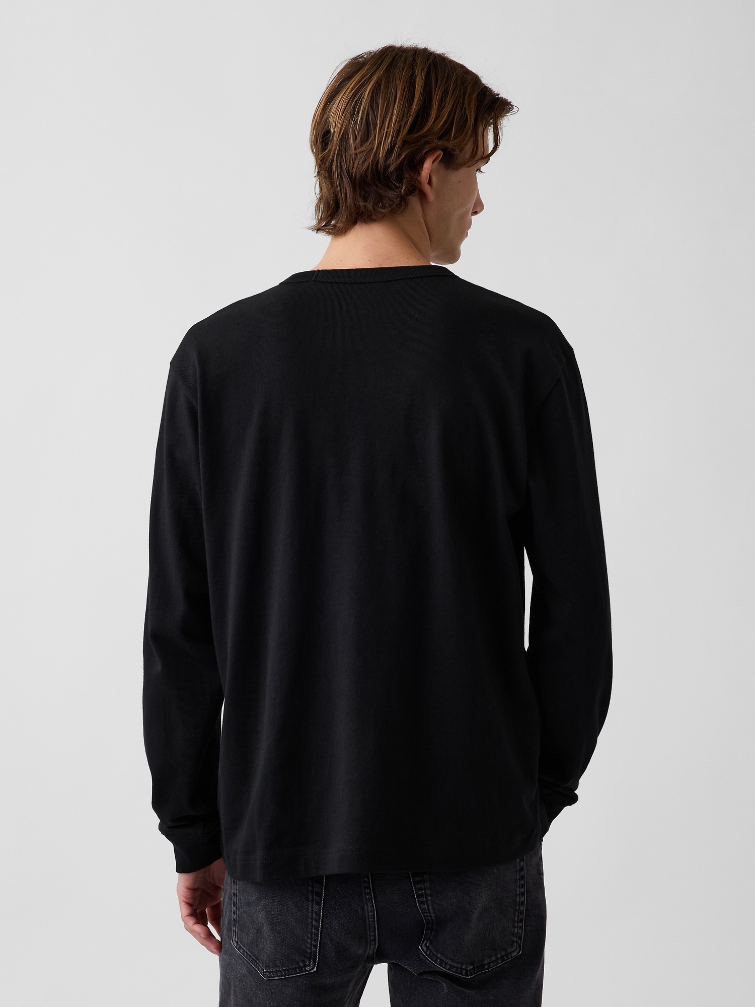 Мужские футболки Gap Heavyweight Relaxed T-Shirt — фото 3
