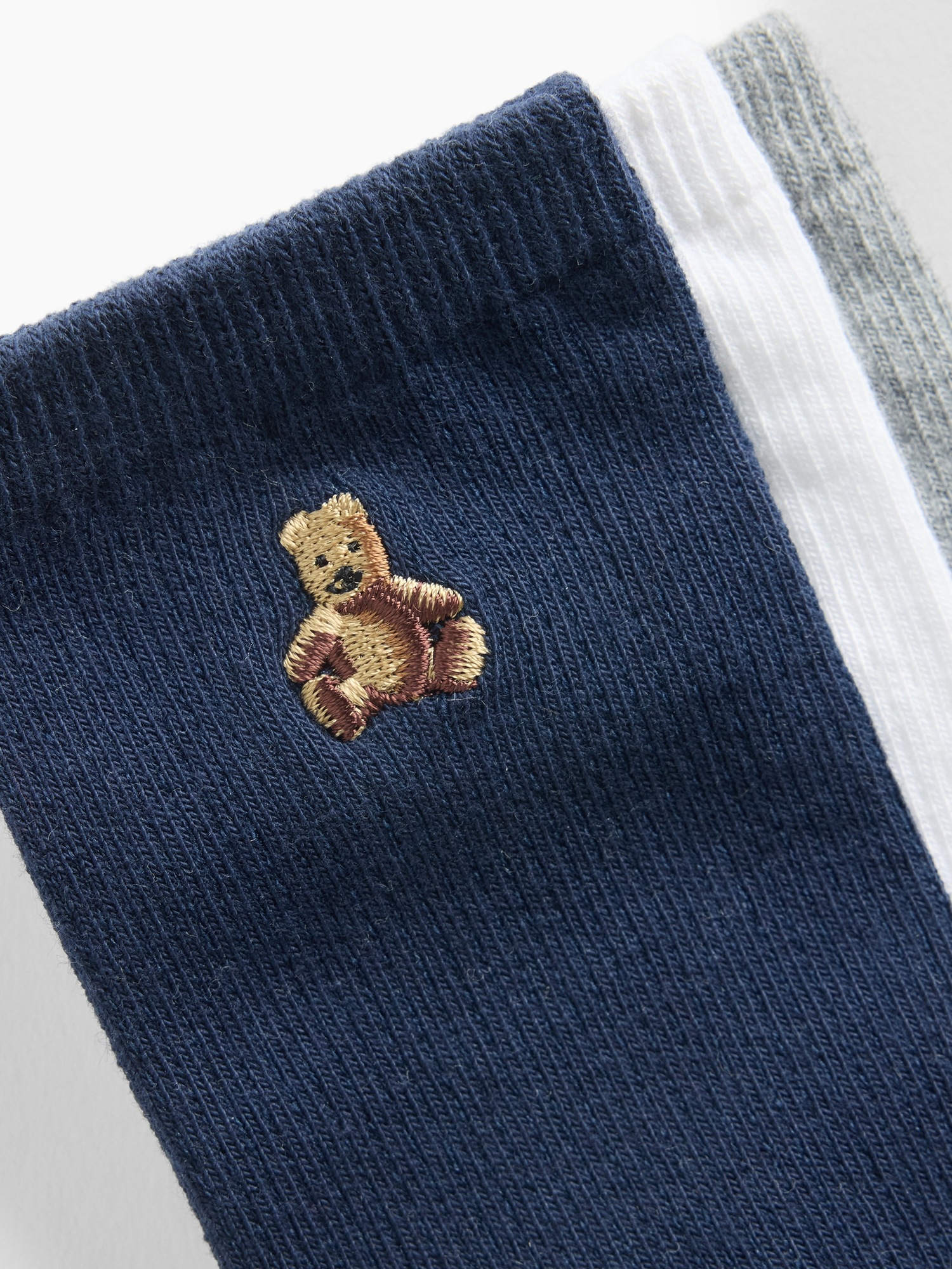 Детские носки Gap Brannan Bear, набор из 3 пар, цвет: Разноцветный — фото 2