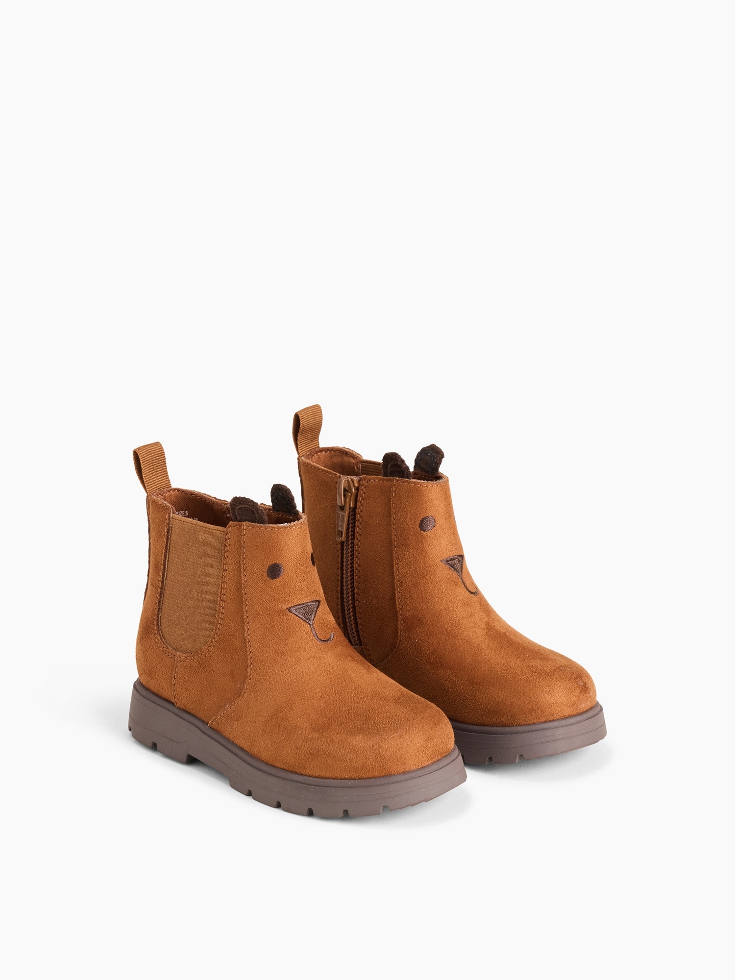Ботинки Gap Brannan Bear Chelsea Boots для малышей, цвет: Глубокий красный — фото 2