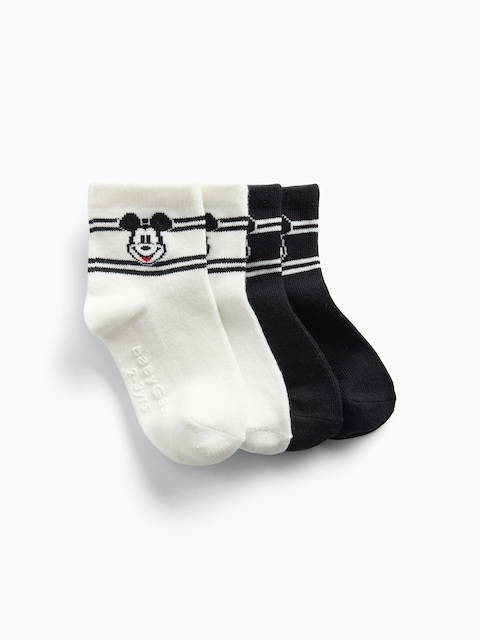 Gap × Disney Baby & Toddler Crew Socks (2-Pack)