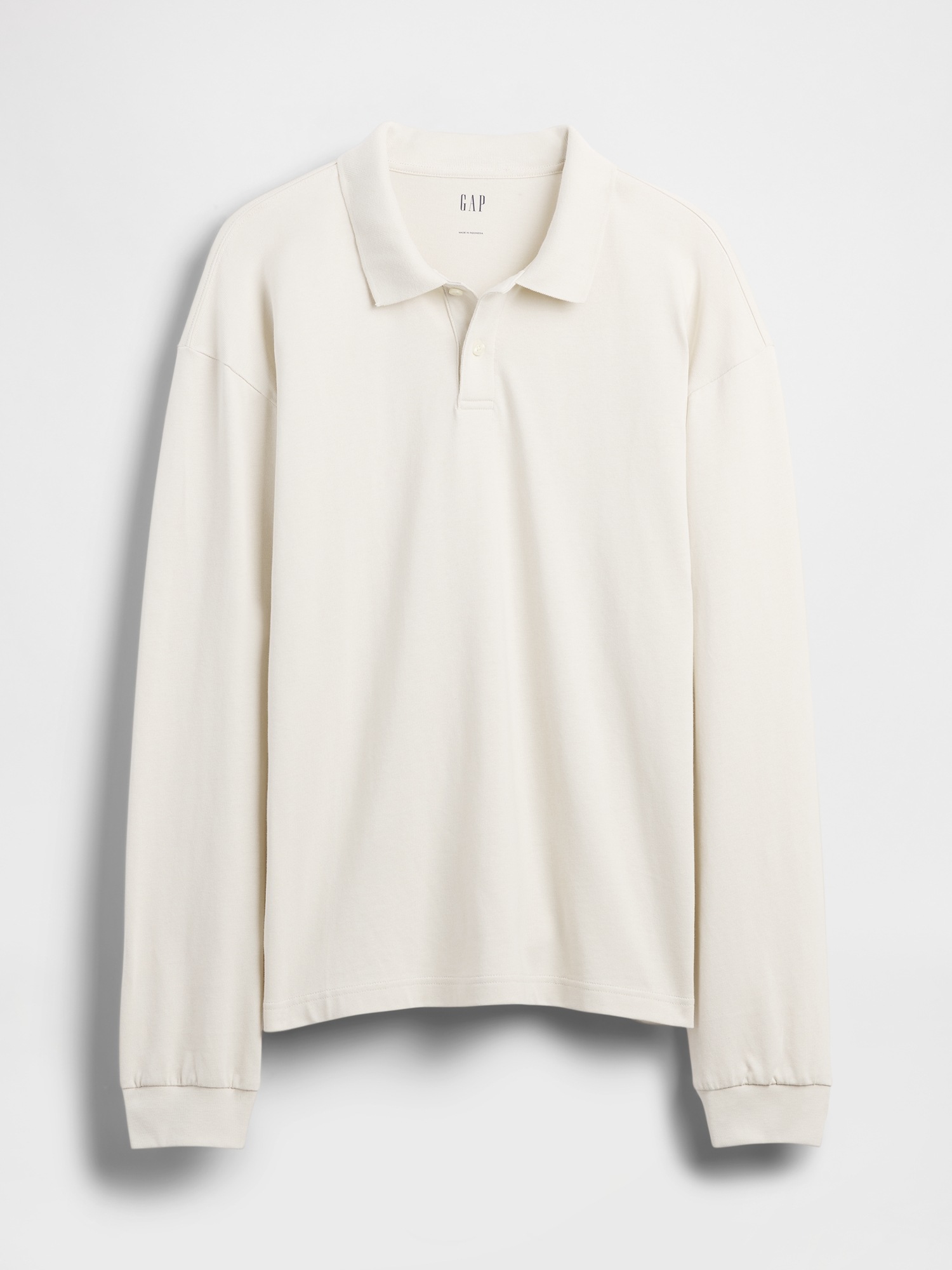 Мужские рубашки Gap Heavyweight Jersey Polo Shirt