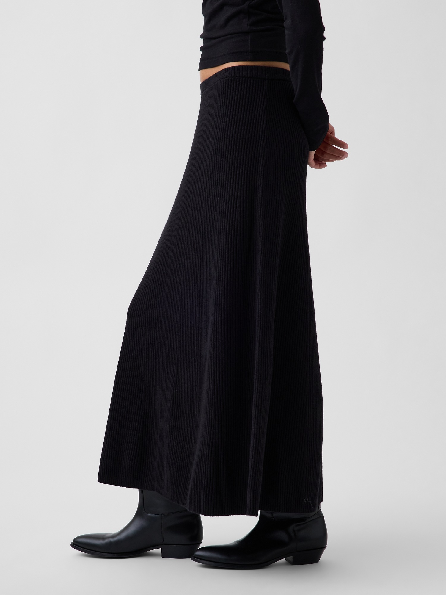 Gap CashSoft Rib Maxi Sweater Skirt — фото 2