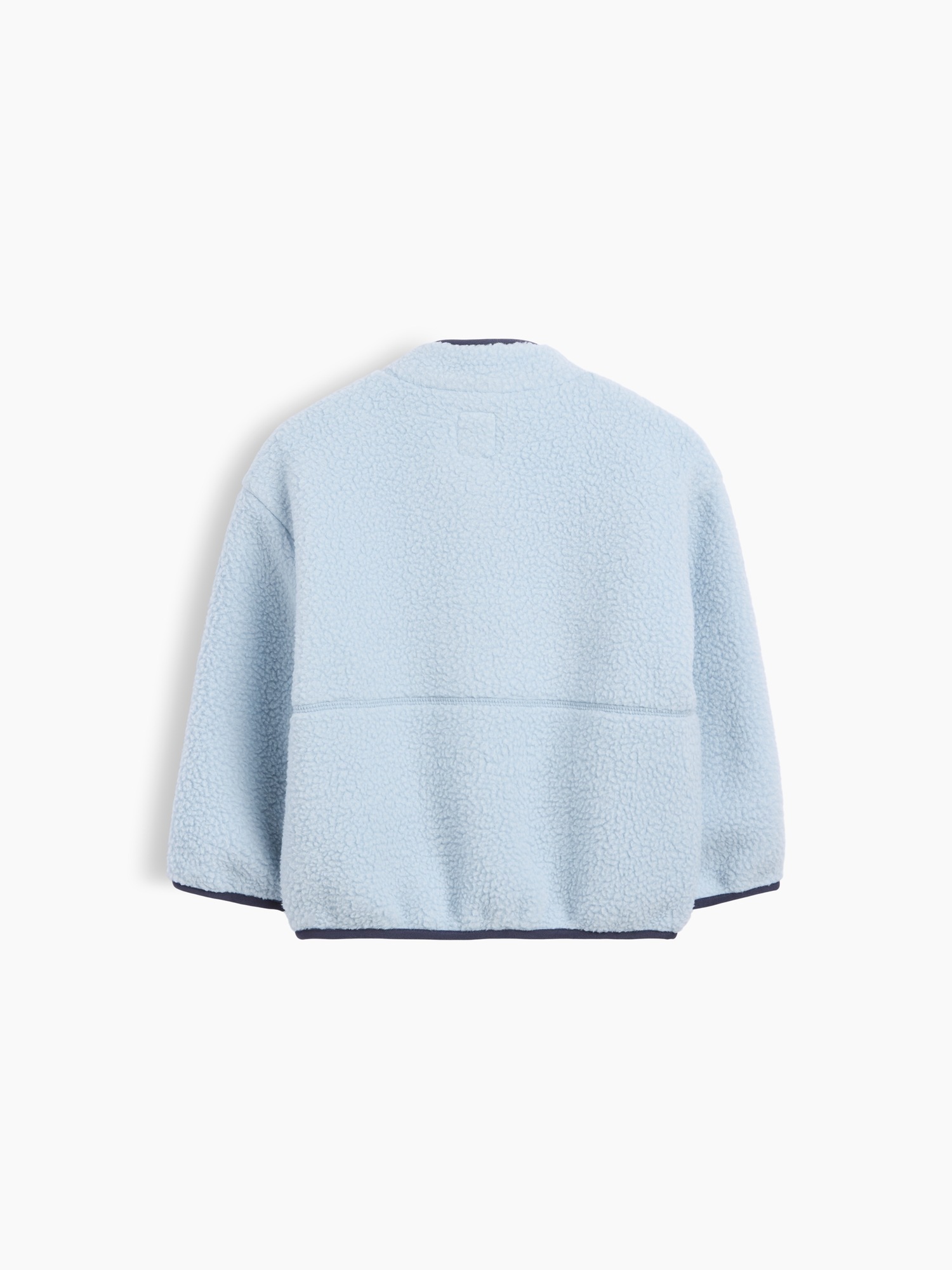Свитер Gap Sherpa Half-Zip Pullover для малышей, цвет: Молочный синий — фото 2