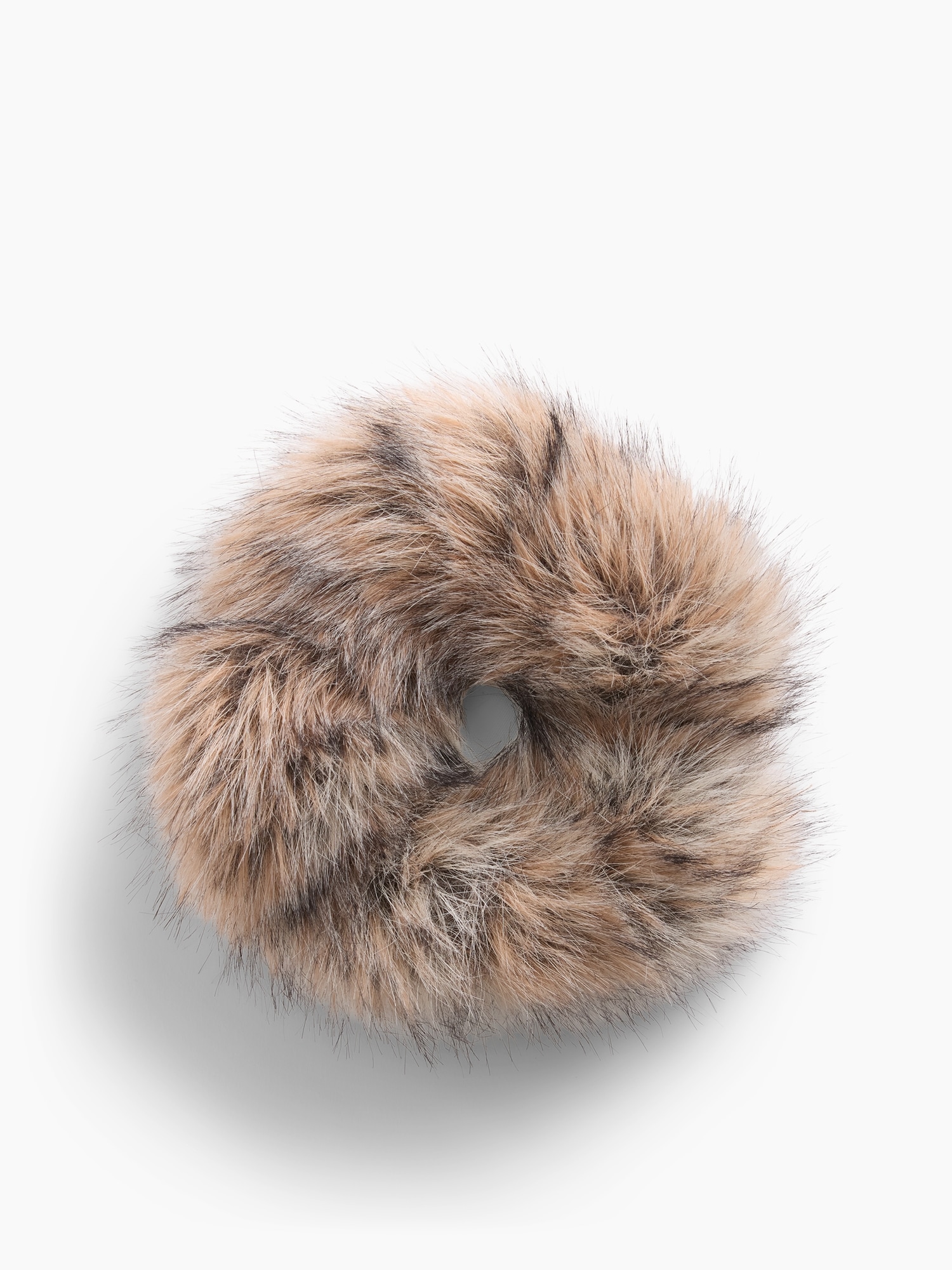 Faux Fur Scrunchie