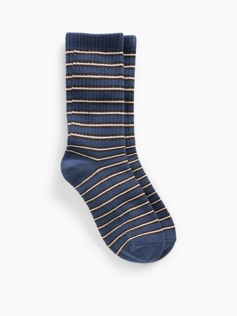 Rib Stripe Socks