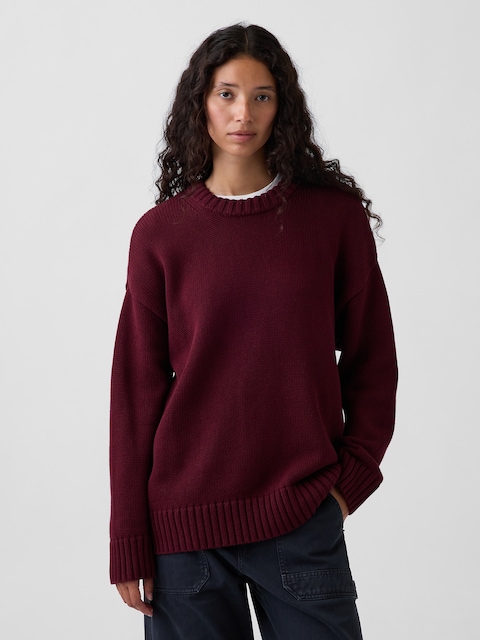100% Cotton Oversized Sweater