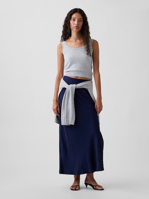 Maxi Slip Skirt