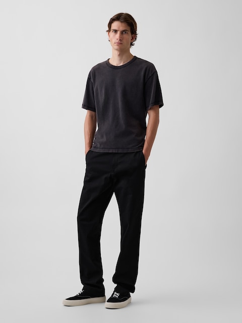 Modern Straight Khakis