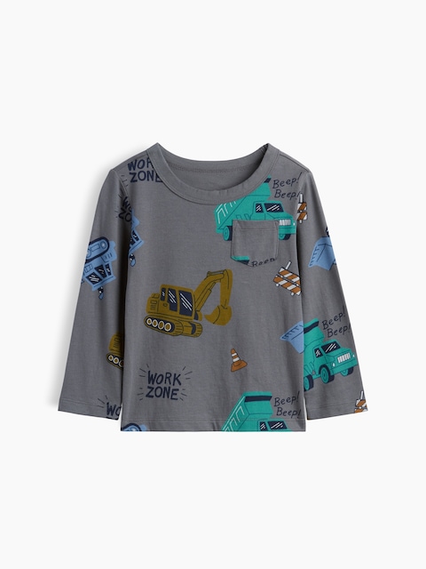 Baby & Toddler Mix & Match Print Pocket T-Shirt