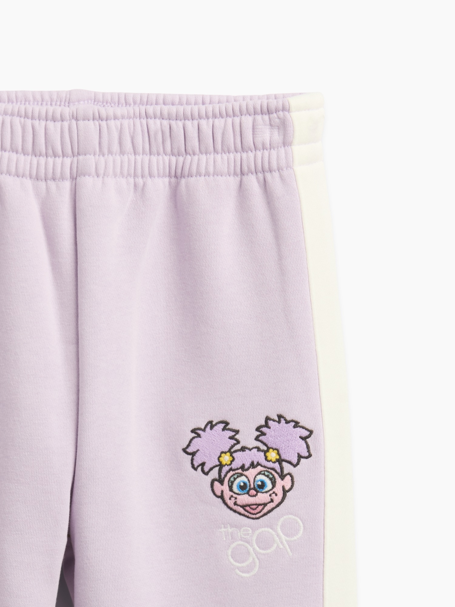 Брюки Gap Sesame Street VintageSoft Sweatpants для малышей, цвет: Abby Cadabby — фото 2